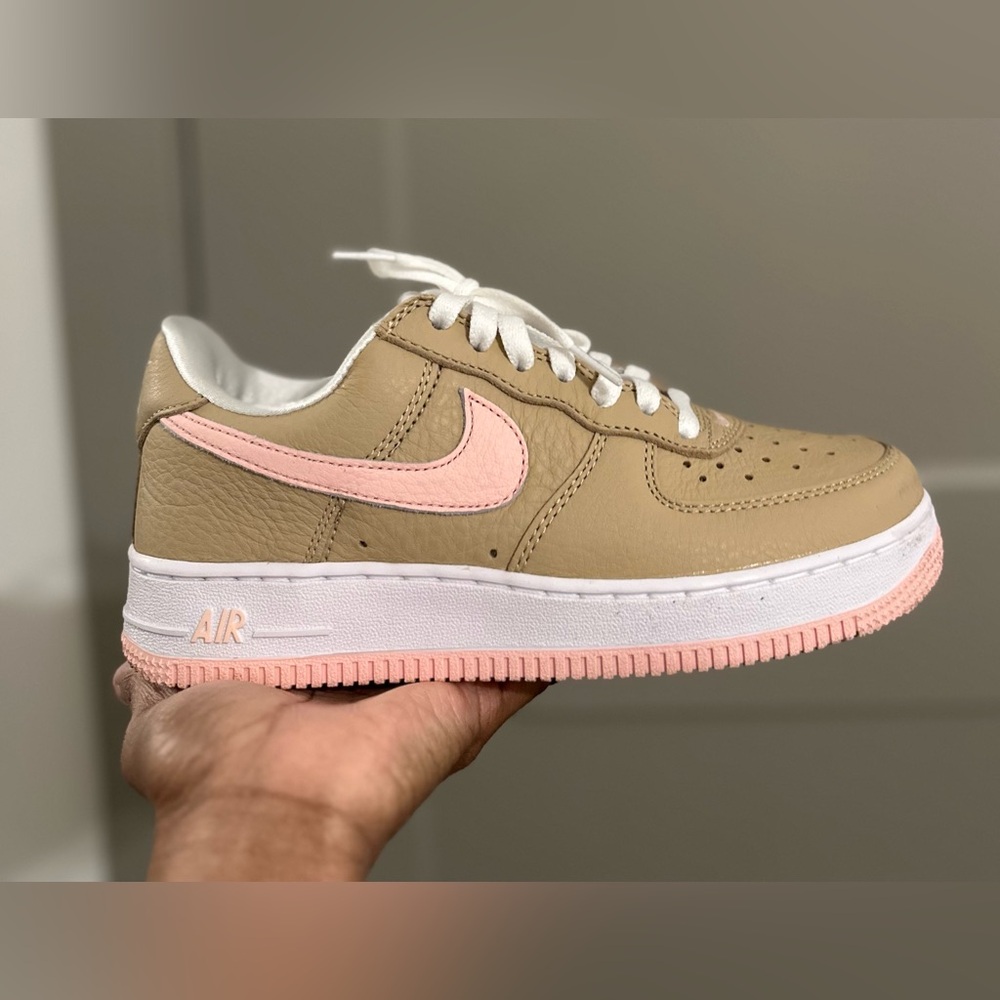 NIKE AIR FORCE 1 RETRO 'LEATHER CANVAS' - Picture 3 of 7